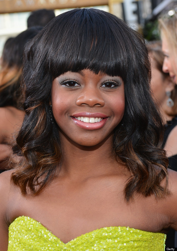 gabby douglas golden globes 2013