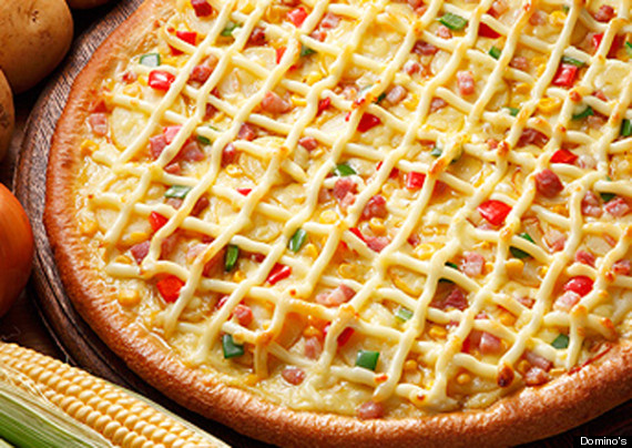 mayonnaise pizza dominos