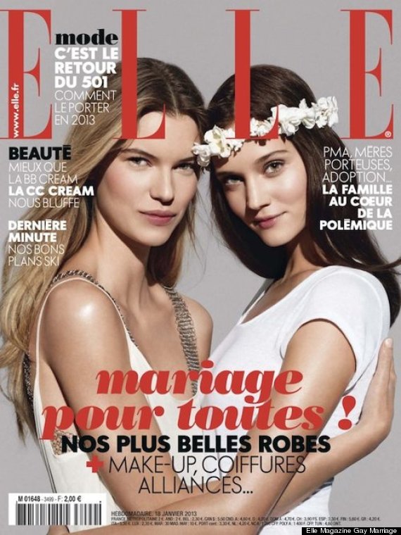 French Elle Magazine Releases Marriage For All Issue Huffpost