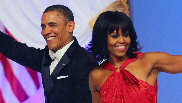 Michelle Obama Dress At The Inauguration Ball 2013: Jason Wu Red Gown ...