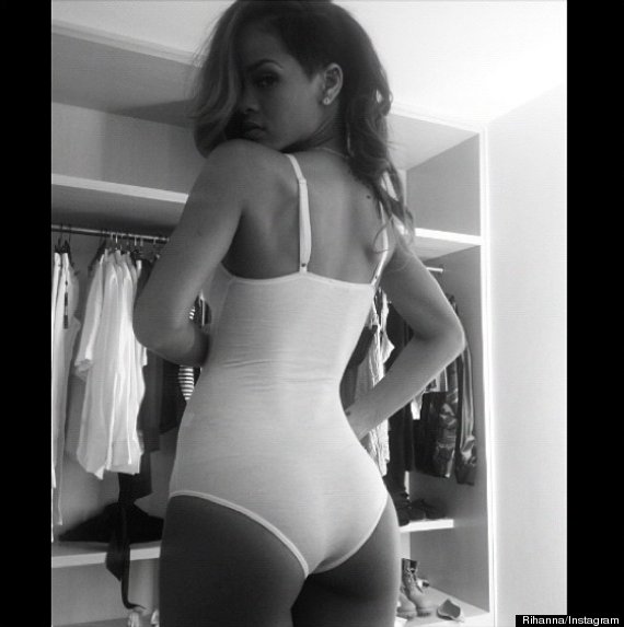 naked instagram selfies Rihanna