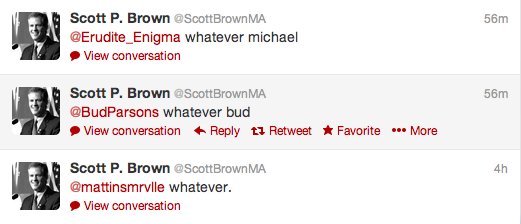 scott brown tweets