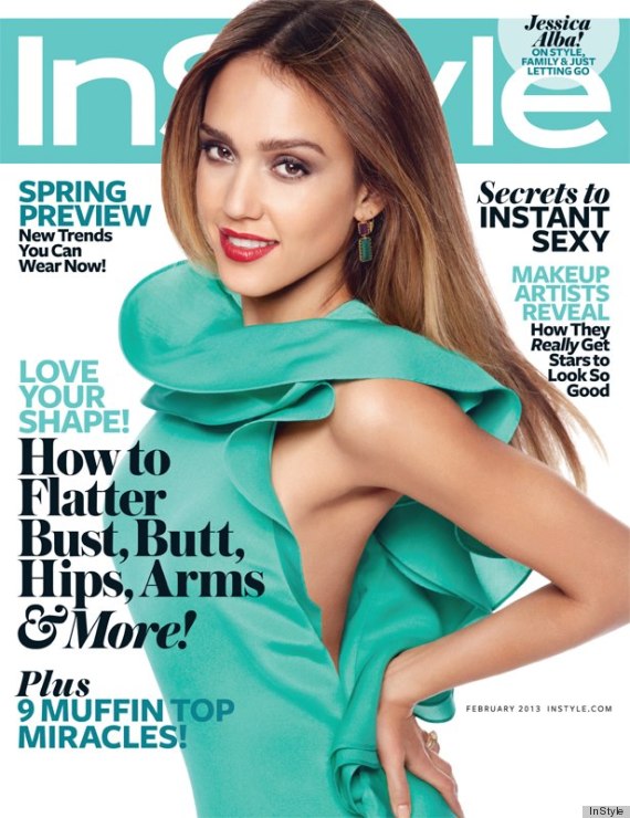 jessica alba instyle