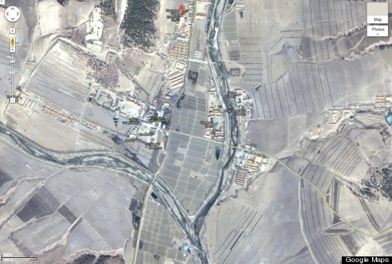 google maps north korea