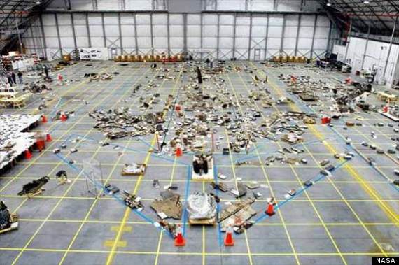 human remains columbia space shuttle disaster dead bodies