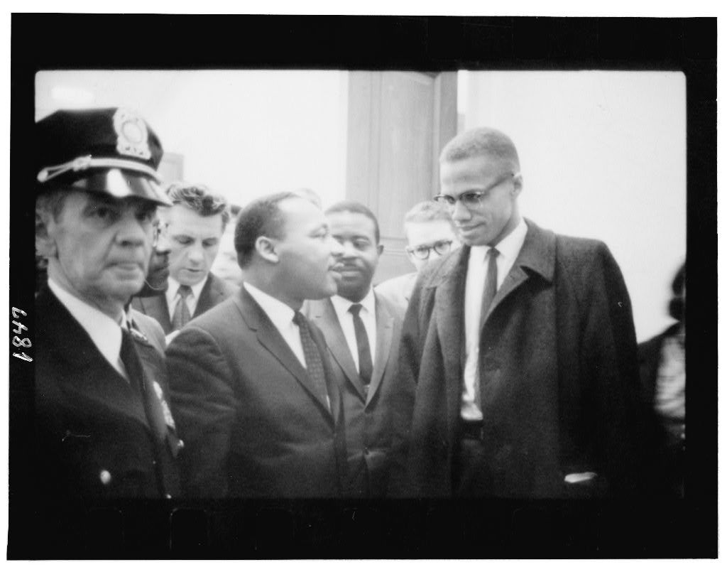 martin luther king malcolm x