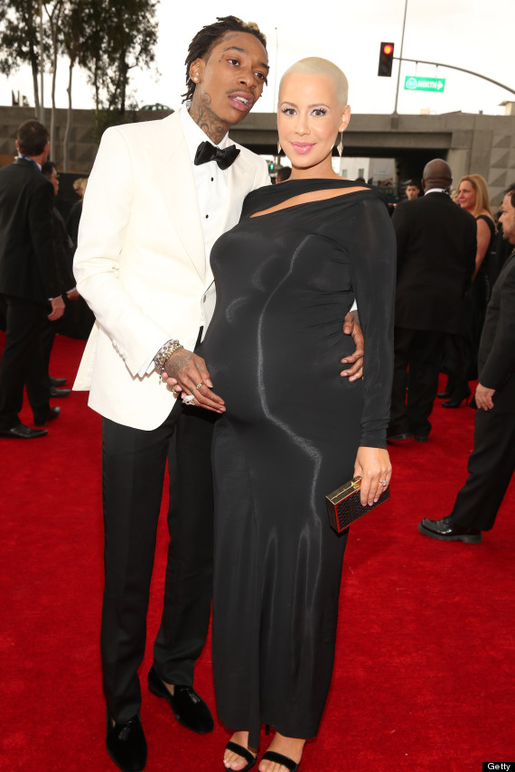 amber rose grammys 2013