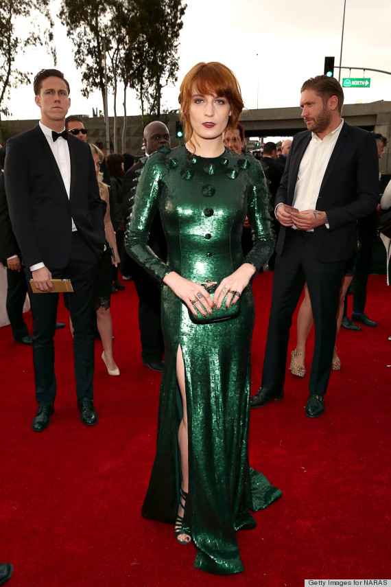 florence welch grammys dress 2013