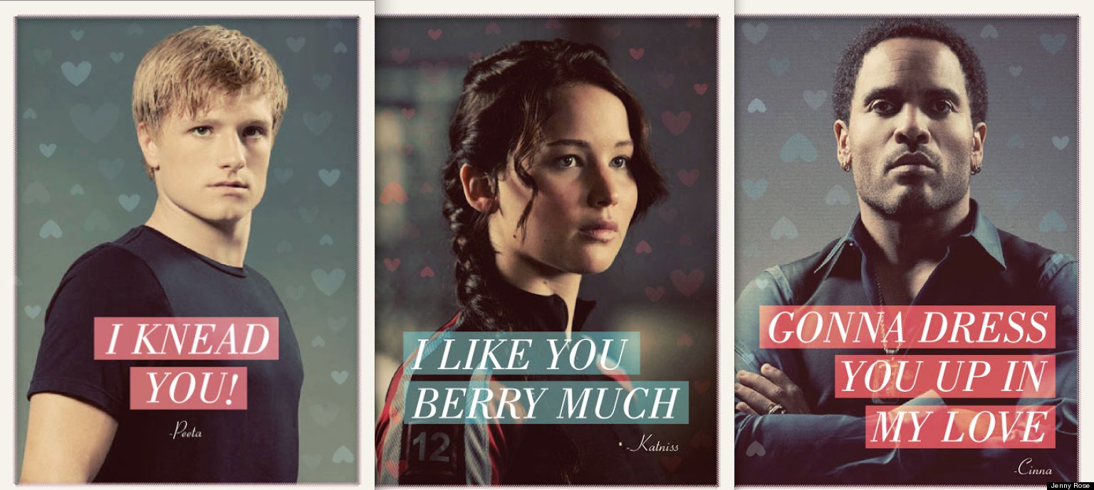 'Hunger Games' Valentines: 8 Hilarious Cards Featuring Katniss, Peeta ...