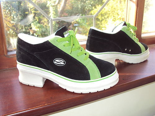 skechers high heel sneakers 1990s