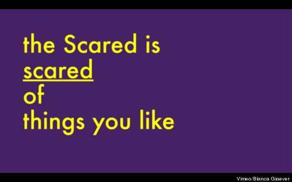 the scared is scared