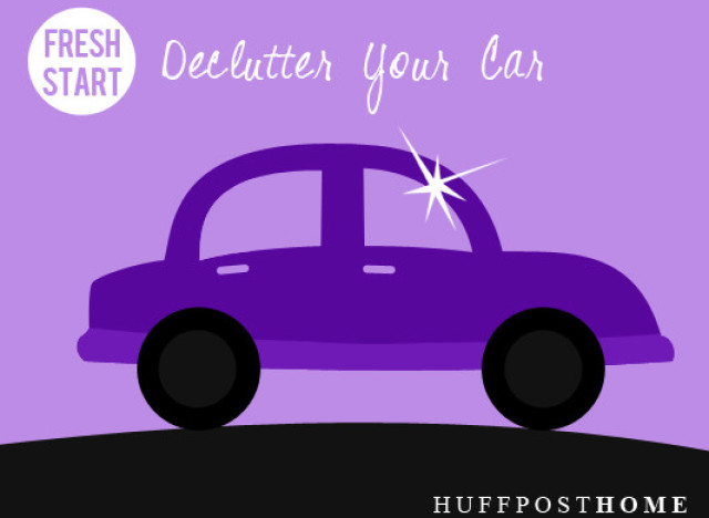 declutter the car