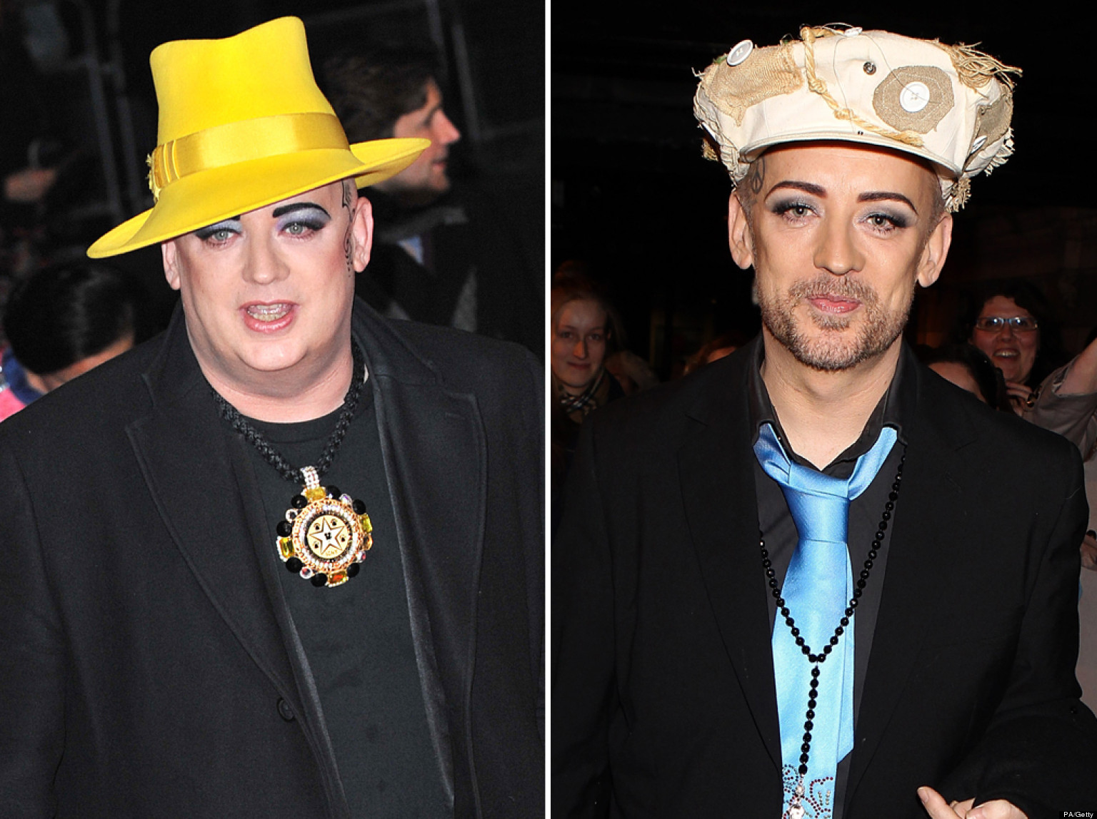 Boy George Shows Off Incredible Weight Loss At WhatsOnStage.com Awards ...