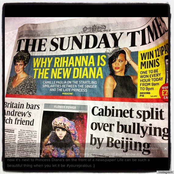 rihanna princess diana