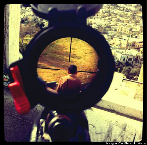 israeli sniper photo child