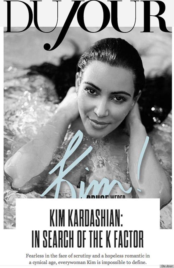 kim kardashian du jour