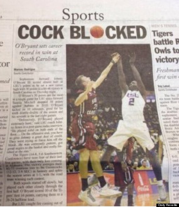 College Newspaper Headlines Unc Gets H From Duke And C Blocked Smart Or Sophomoric